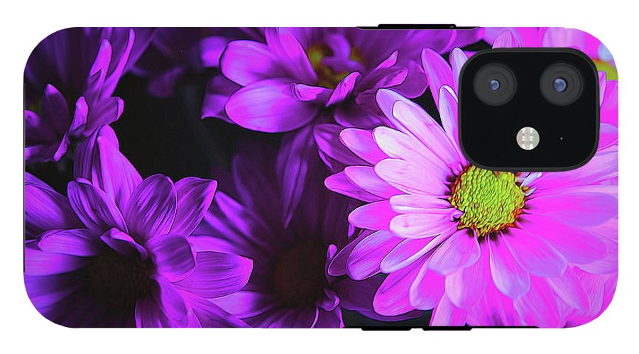 Purple Summer Daisies - Phone Case