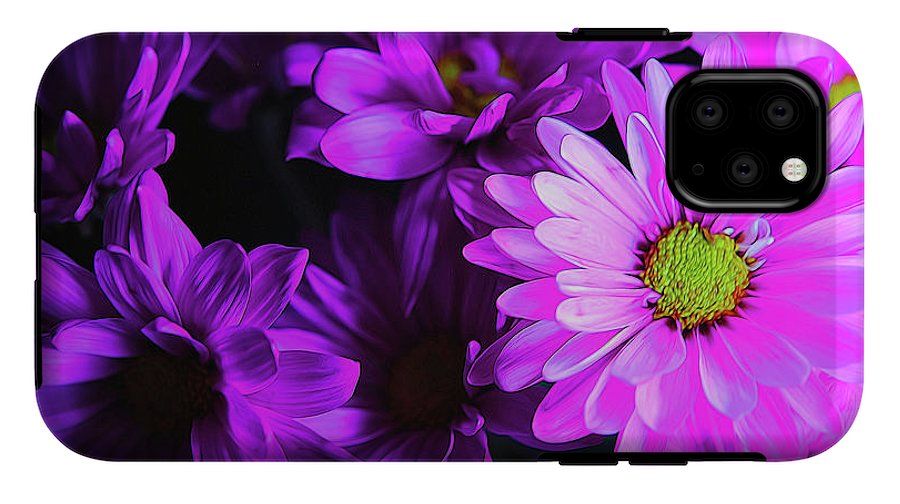 Purple Summer Daisies - Phone Case
