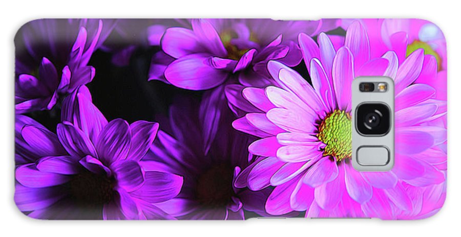 Purple Summer Daisies - Phone Case