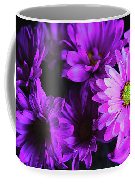 Purple Summer Daisies - Mug