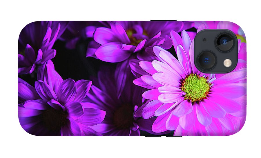 Purple Summer Daisies - Phone Case