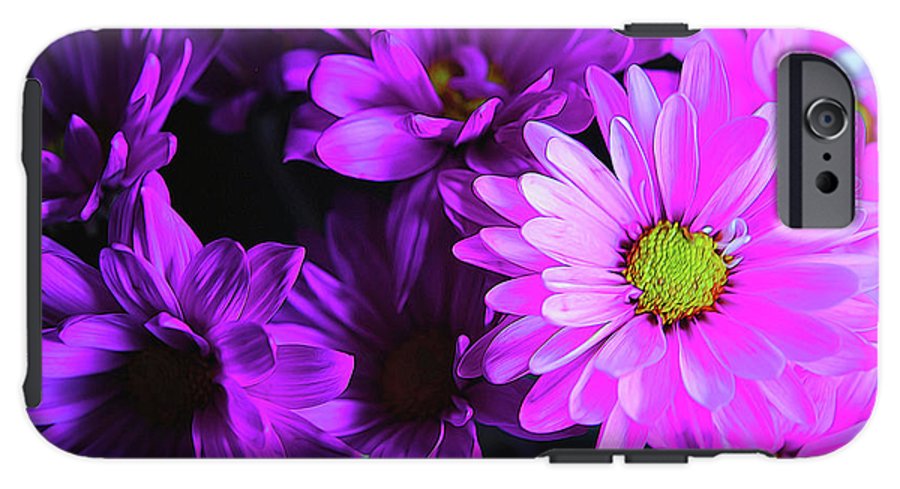 Purple Summer Daisies - Phone Case