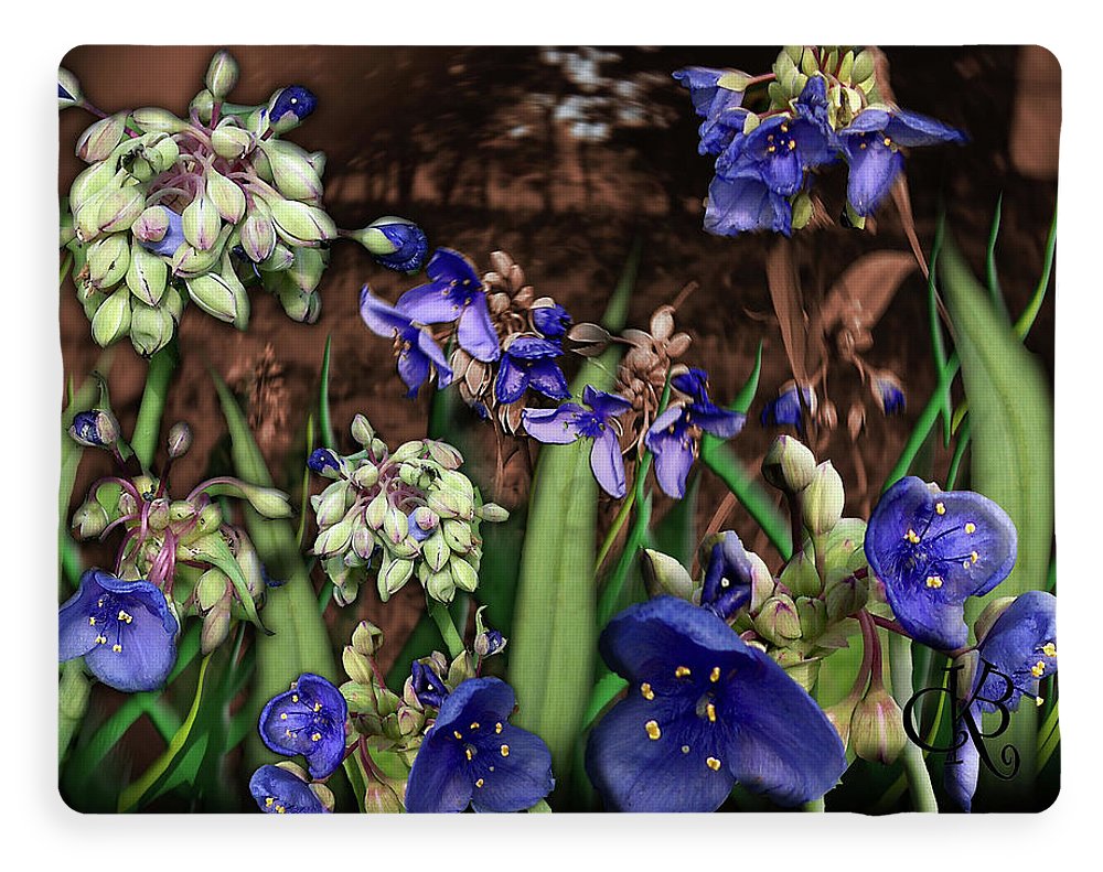 Purple Wildflowers - Blanket