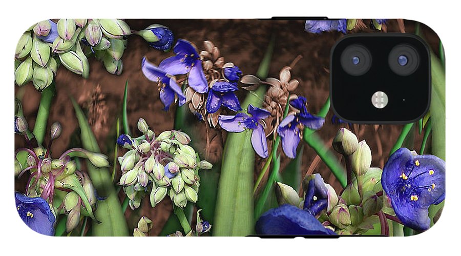 Purple Wildflowers - Phone Case