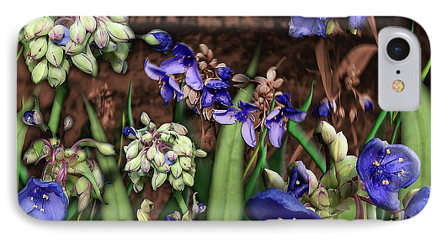 Purple Wildflowers - Phone Case