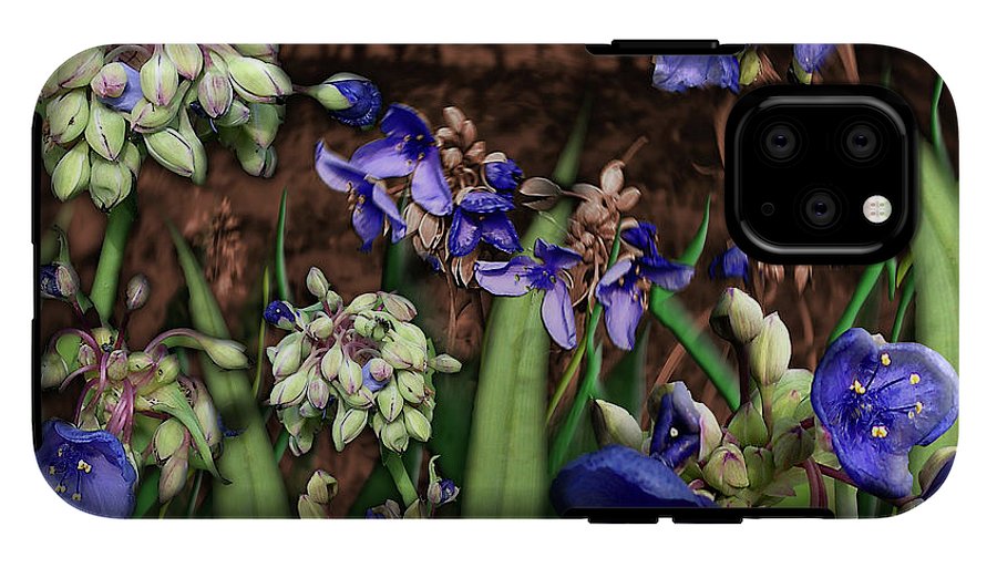 Purple Wildflowers - Phone Case