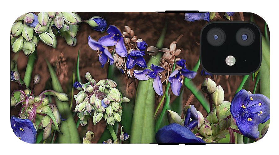 Purple Wildflowers - Phone Case