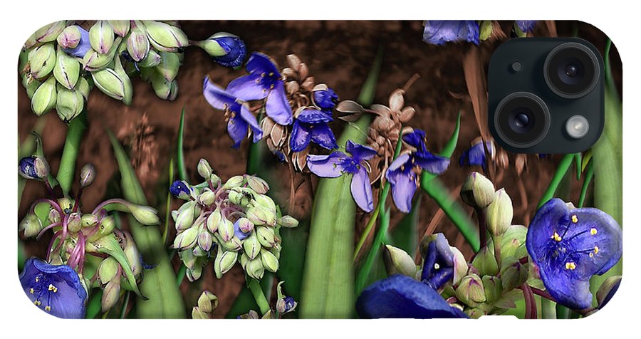 Purple Wildflowers - Phone Case