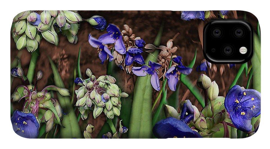 Purple Wildflowers - Phone Case
