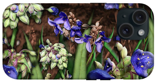 Purple Wildflowers - Phone Case