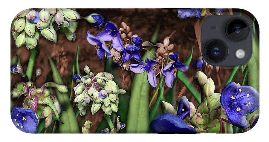 Purple Wildflowers - Phone Case