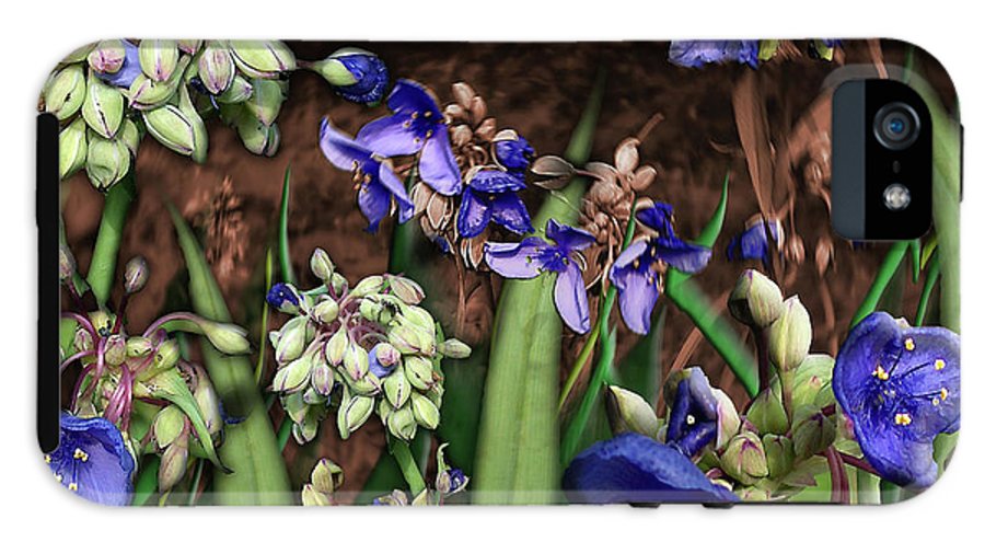Purple Wildflowers - Phone Case