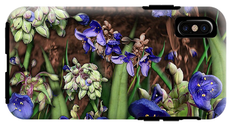 Purple Wildflowers - Phone Case
