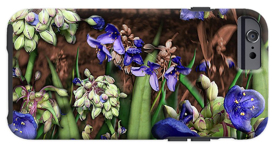 Purple Wildflowers - Phone Case