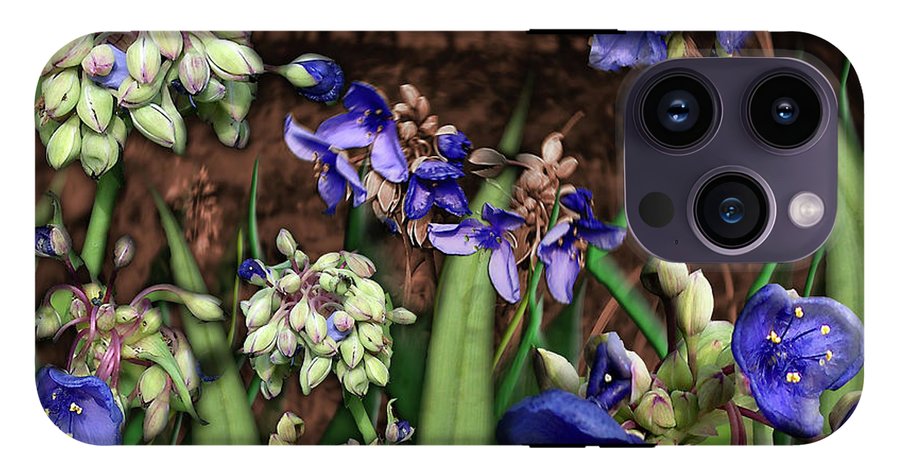 Purple Wildflowers - Phone Case