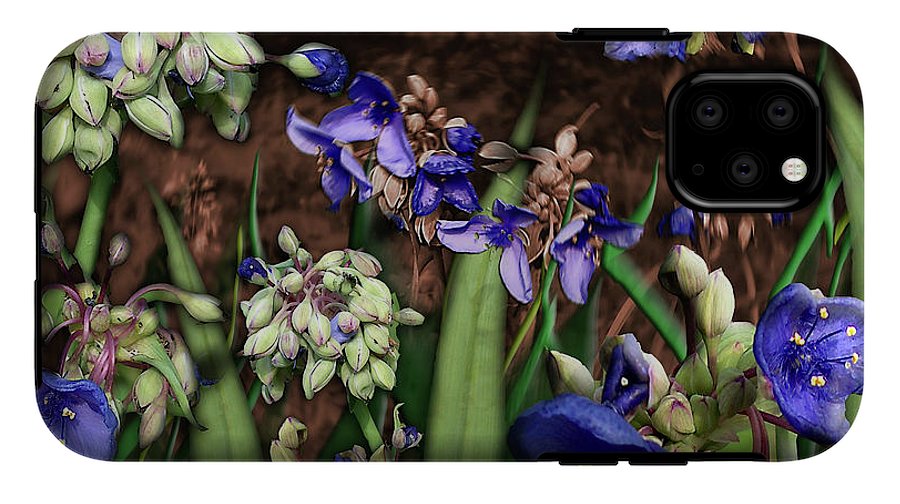 Purple Wildflowers - Phone Case