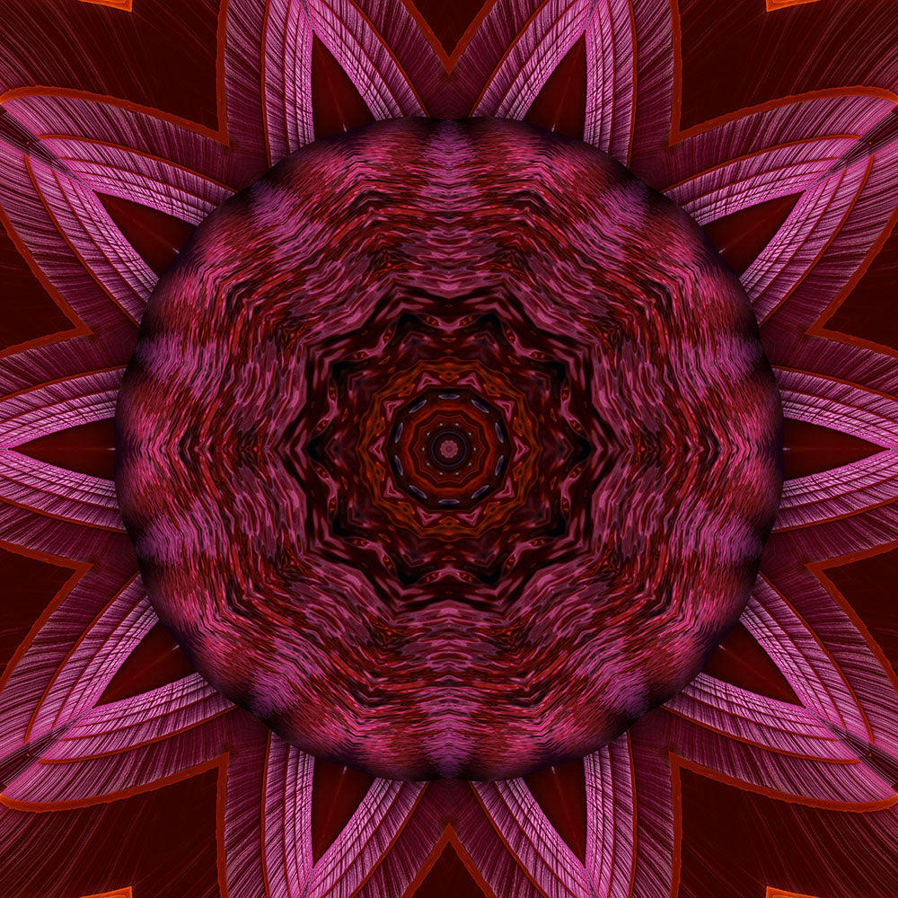 Purple Kaleidoscope 2 Digital Image Download