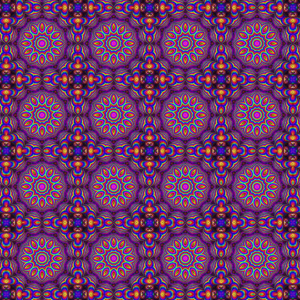 Rainbow Kaleidoscope Digital Image Download