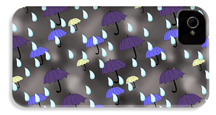 Rain and Umbrellas - Phone Case