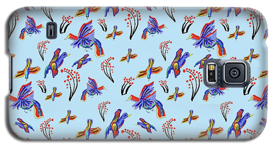 Rainbow Birds Pattern - Phone Case