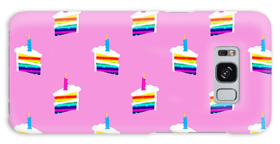 Rainbow Birthday Cake Pattern - Phone Case