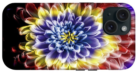 Rainbow Chrysanthemum - Phone Case