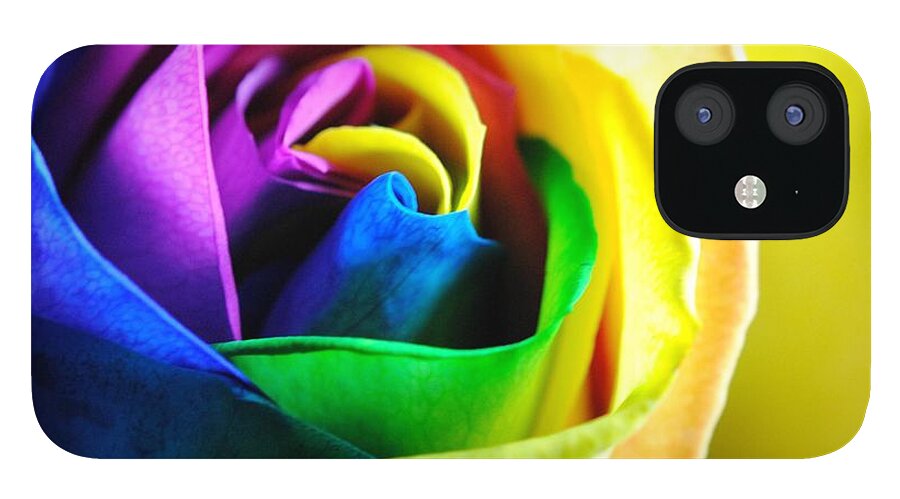 Rainbow Rose 11 - Phone Case