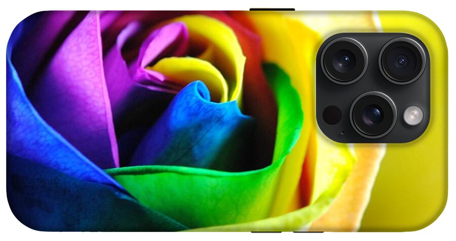 Rainbow Rose 11 - Phone Case