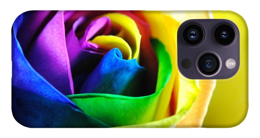 Rainbow Rose 11 - Phone Case