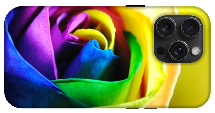 Rainbow Rose 11 - Phone Case