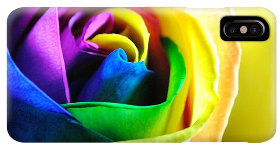 Rainbow Rose 11 - Phone Case