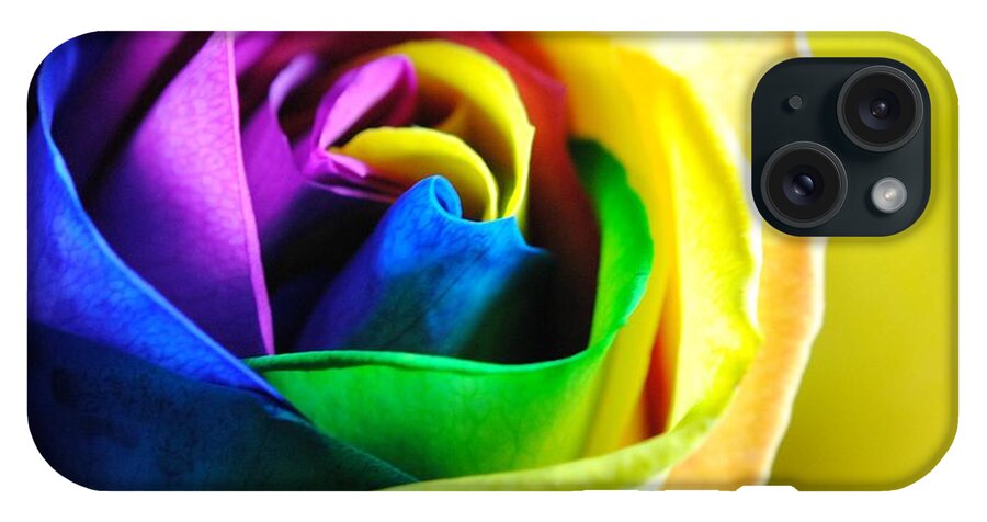 Rainbow Rose 11 - Phone Case