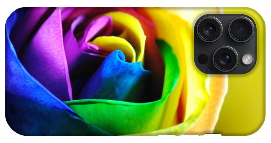 Rainbow Rose 11 - Phone Case