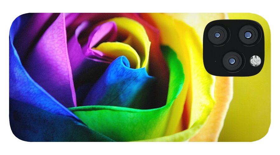 Rainbow Rose 11 - Phone Case