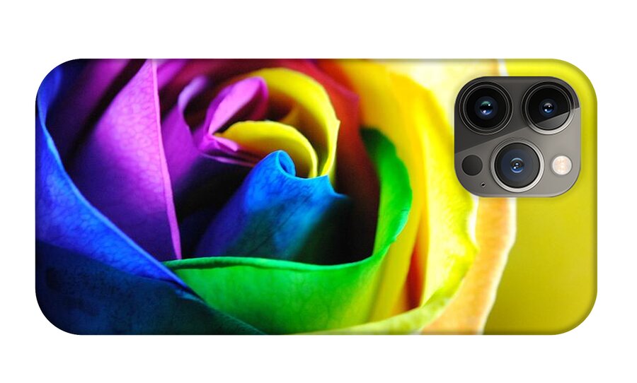 Rainbow Rose 11 - Phone Case