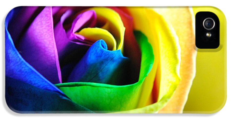 Rainbow Rose 11 - Phone Case