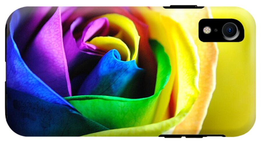 Rainbow Rose 11 - Phone Case