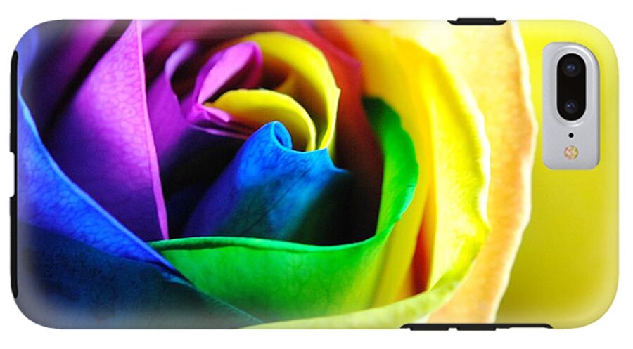 Rainbow Rose 11 - Phone Case