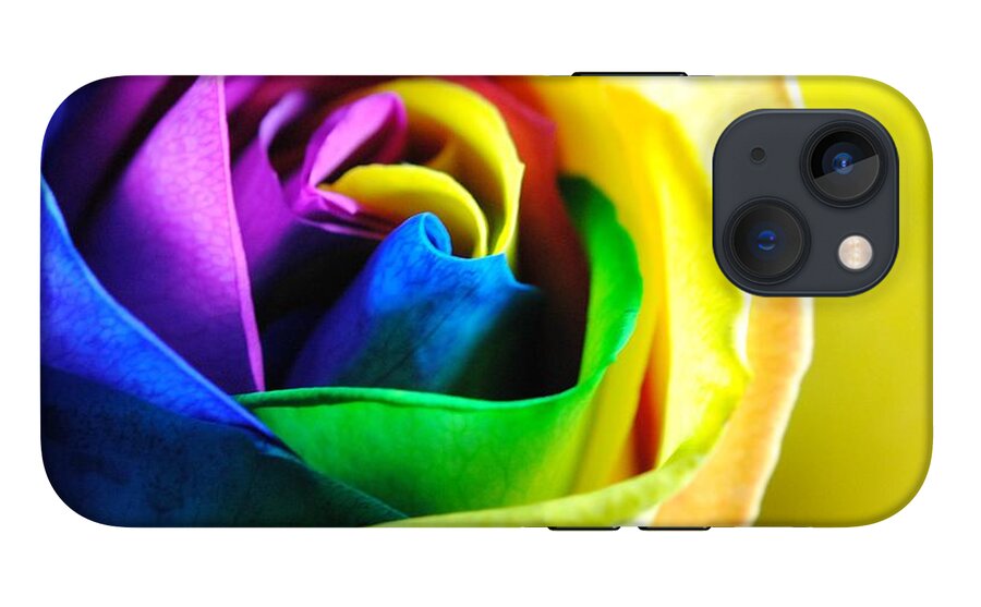 Rainbow Rose 11 - Phone Case