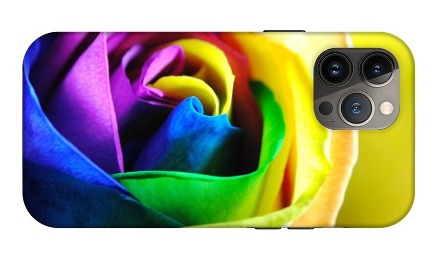 Rainbow Rose 11 - Phone Case