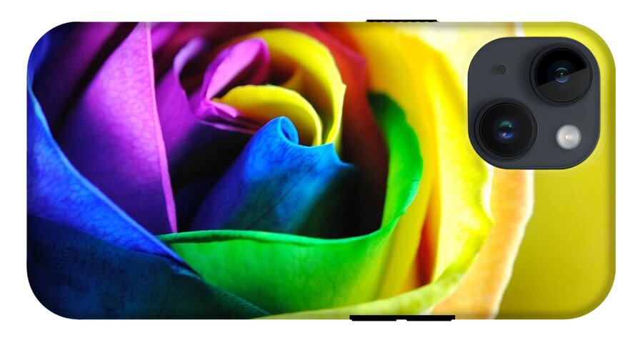 Rainbow Rose 11 - Phone Case