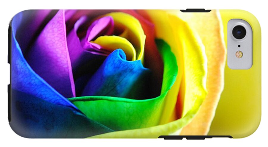 Rainbow Rose 11 - Phone Case