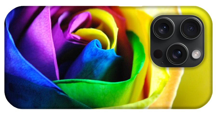 Rainbow Rose 11 - Phone Case