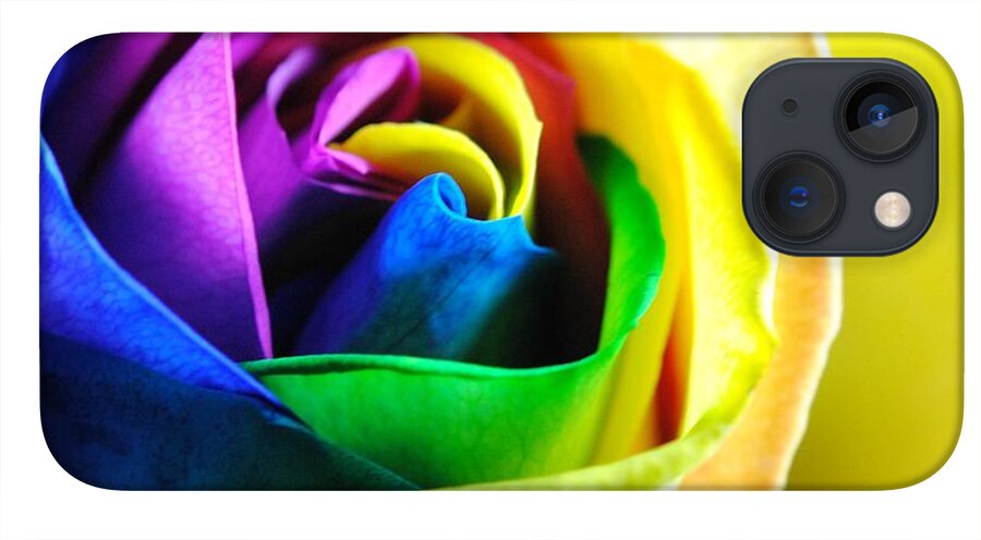 Rainbow Rose 11 - Phone Case