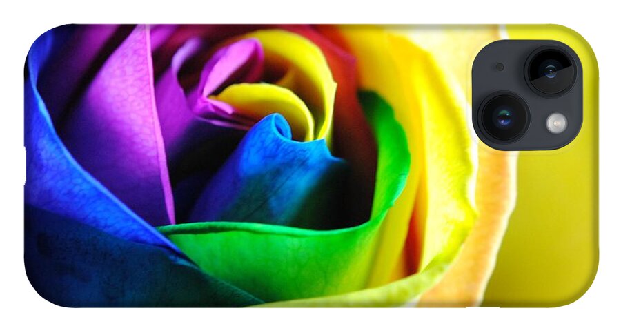 Rainbow Rose 11 - Phone Case