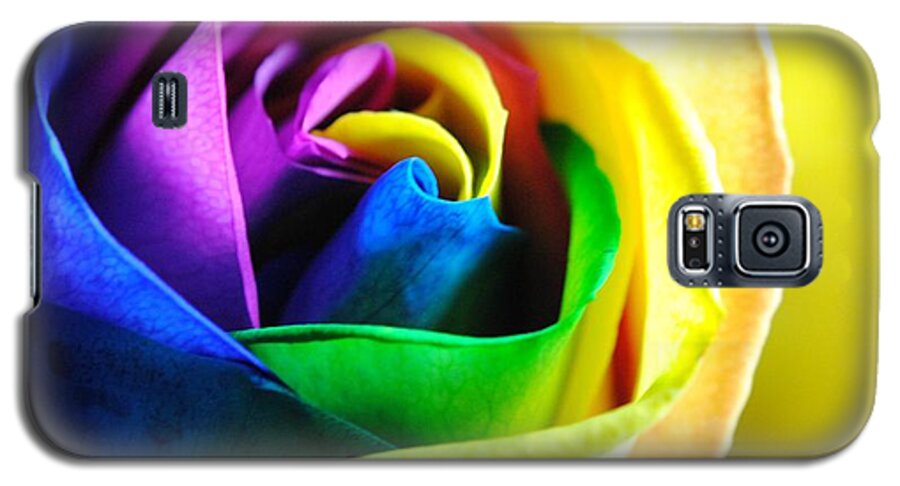 Rainbow Rose 11 - Phone Case