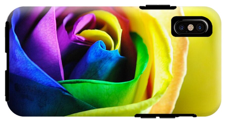 Rainbow Rose 11 - Phone Case