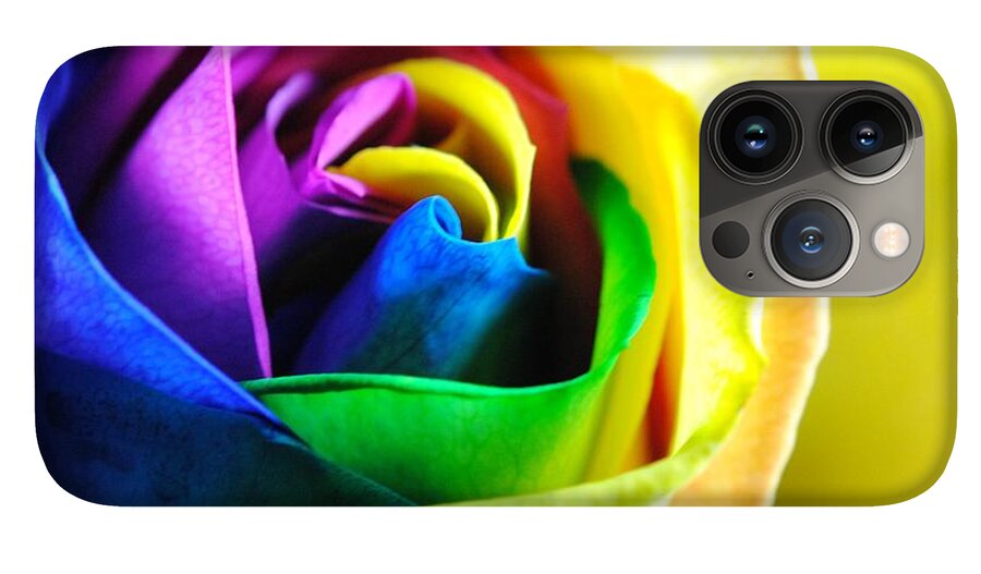 Rainbow Rose 11 - Phone Case