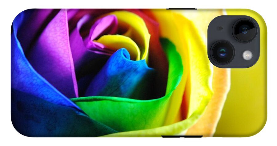 Rainbow Rose 11 - Phone Case