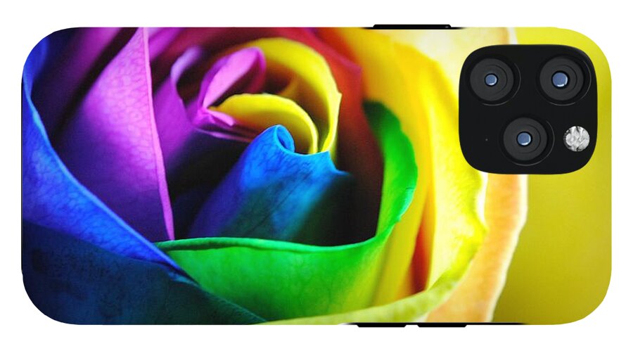 Rainbow Rose 11 - Phone Case